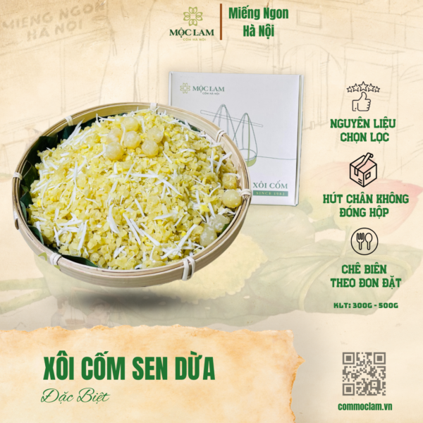 Wishlist 15 Xôi cốm mứt sen