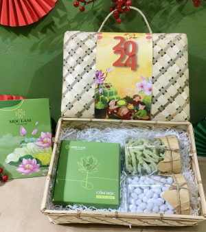 Giỏ quà Tết Xưa - Quà Tết 2024 - Giỏ quà Tết Mây Tre Đan 13 Quà Tết 2024 - Hộp quà Tết Mây Tre Đan - Tết Xưa