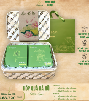 Bộ Quà Tặng Đặc Sản Hà Nội 17 Hộp quà Hà Nội