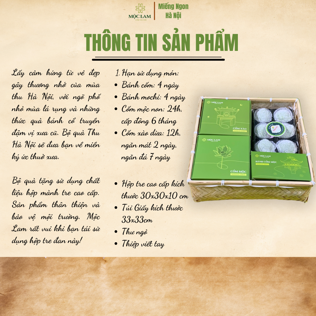 Bộ Quà Hà Nội 2 Bộ Quà Hà Nội