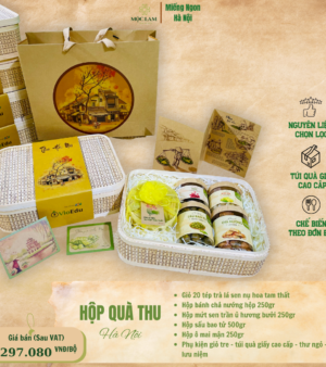 Hộp quà thu Hà Nội
