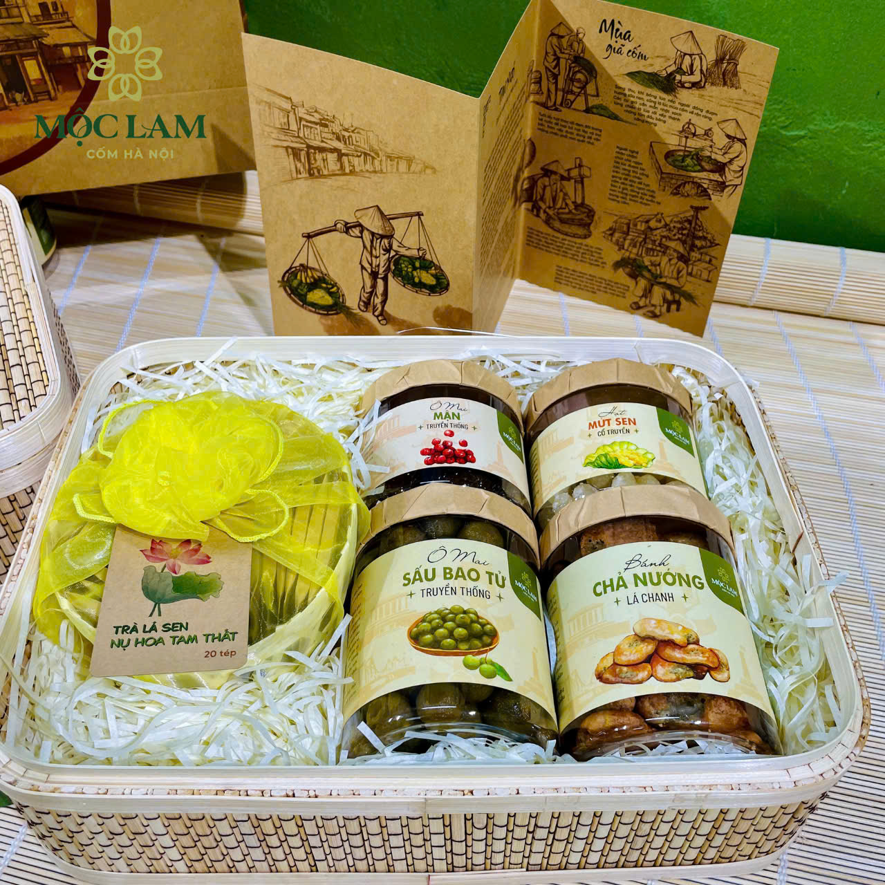 Giỏ Quà Thu Hà Nội - Mộc Lam 3 Giỏ Quà Thu Hà Nội - Mộc Lam