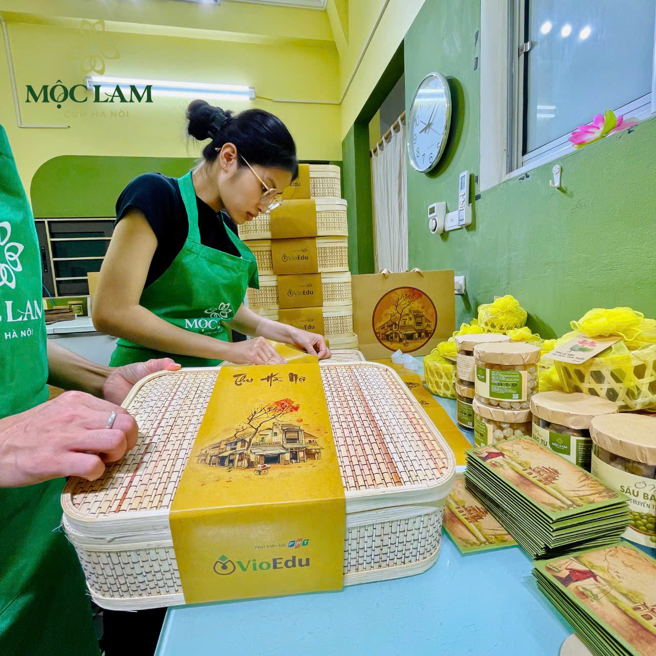 Giỏ Quà Thu Hà Nội - Mộc Lam 7 Giỏ Quà Thu Hà Nội - Mộc Lam