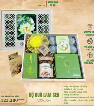 Hộp quà Cốm Mộc Lam