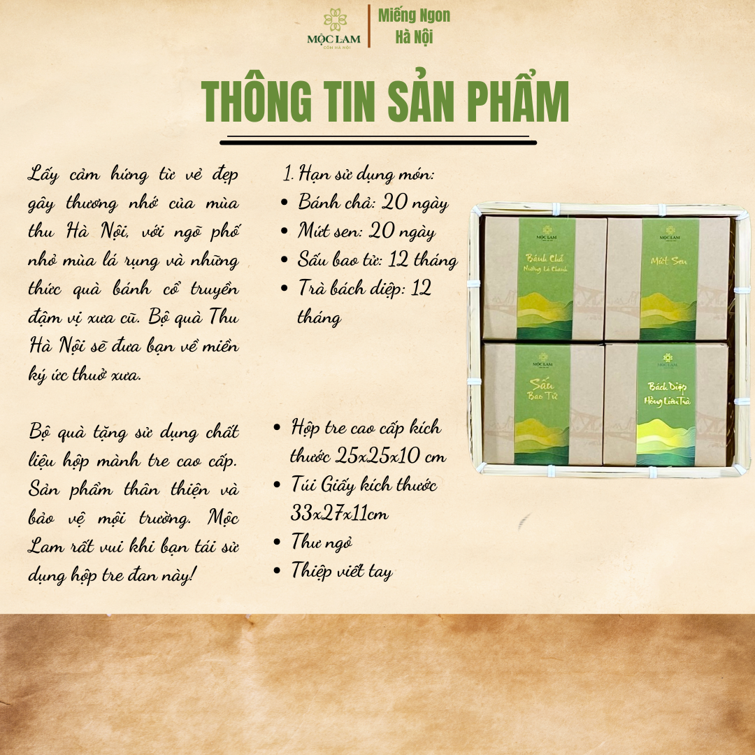 Bộ Quà Hà Nội 2 Bộ Quà Hà Nội