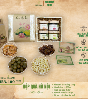 Bộ Quà Hà Nội 15 hộp quà Hà Nội