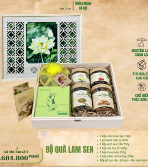 Hộp quà Cốm Mộc Lam