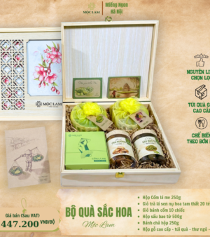Hộp quà Cốm Mộc Lam