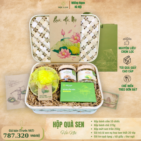 Wishlist 2 hộp quà Hà Nội