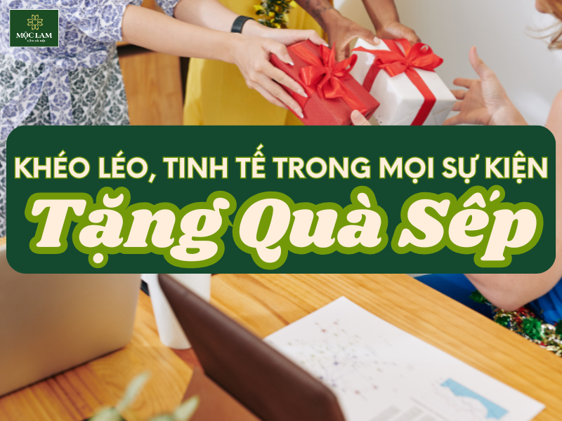 tặng quà sếp , quà tặng sếp, cốm mộc lam