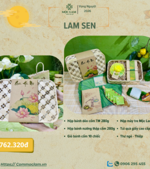quà tặng trung thu hà nội cốm mộc lam