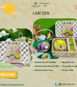 quà tặng trung thu hà nội cốm mộc lam