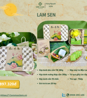 quà tặng trung thu hà nội cốm mộc lam