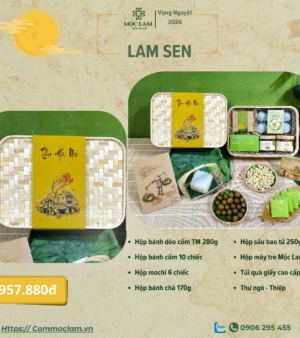 quà tặng trung thu hà nội cốm mộc lam