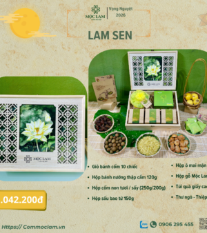 hộp quà tặng trung thu Lam Sen