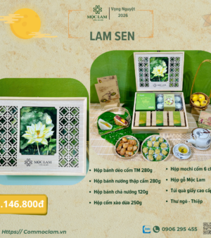 hộp quà tặng trung thu Lam Sen