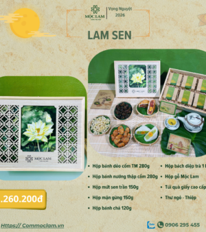 hộp quà tặng trung thu Lam Sen
