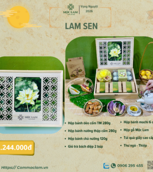 hộp quà tặng trung thu Lam Sen