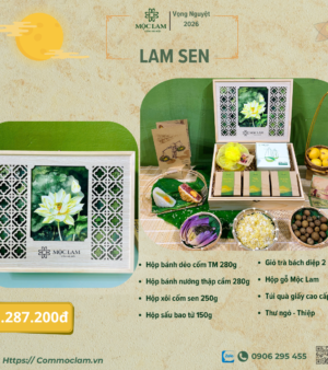 hộp quà tặng trung thu Lam Sen