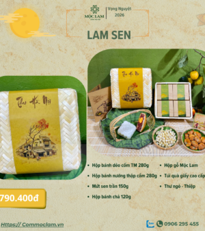 quà tặng trung thu hà nội cốm mộc lam