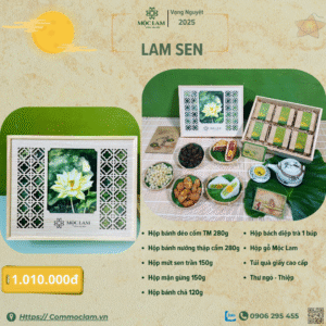 hộp quà tặng trung thu Lam Sen