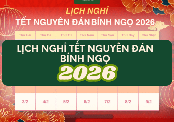 lịch nghỉ tết