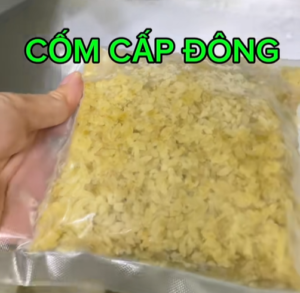 cốm cấp đông