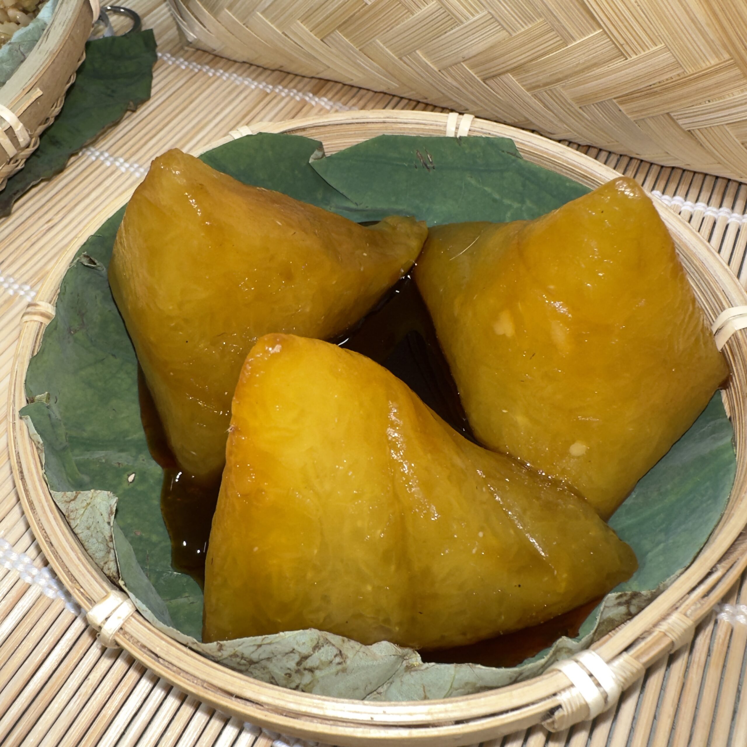 Hộp Tết Đoan Ngọ - Cốm Mộc Lam 4 Bánh gio