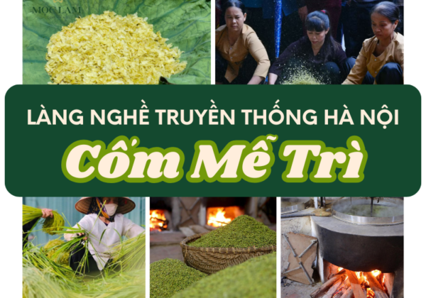làng nghề truyền thống - cốm mễ trì