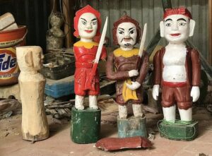 Làng Đào Thục – Làng Nghề Múa Rối Nước Độc Đáo Truyền Thống Hà Nội 9 Mỗi một con rối đều toát lên cái hồn riêng