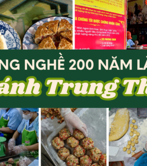 Làng nghề bánh trung thu truyền thống xuân đỉnh